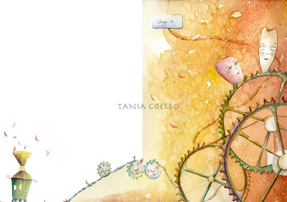 Ilustración interior
Acuarela sobre papel