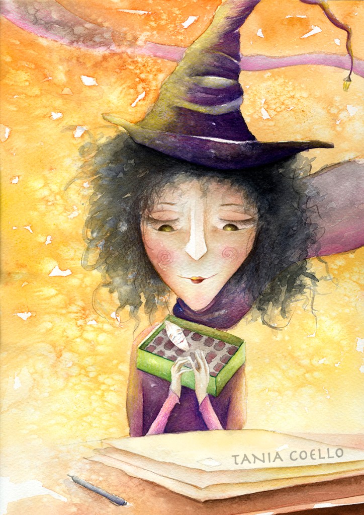 Ilustración interior
Acuarela sobre papel